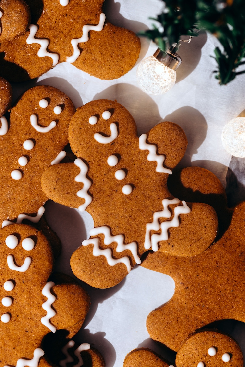 Sweet Potato Gingerbread Cutout Cookies (gluten-free)