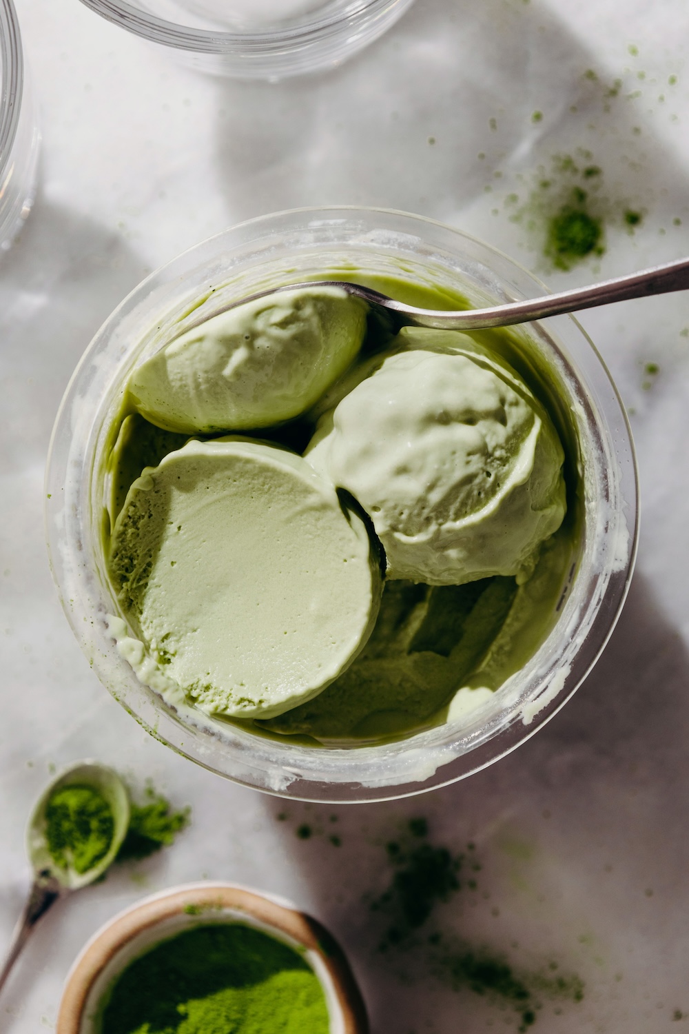 Dairy-Free Matcha Ninja Creami (high protein)