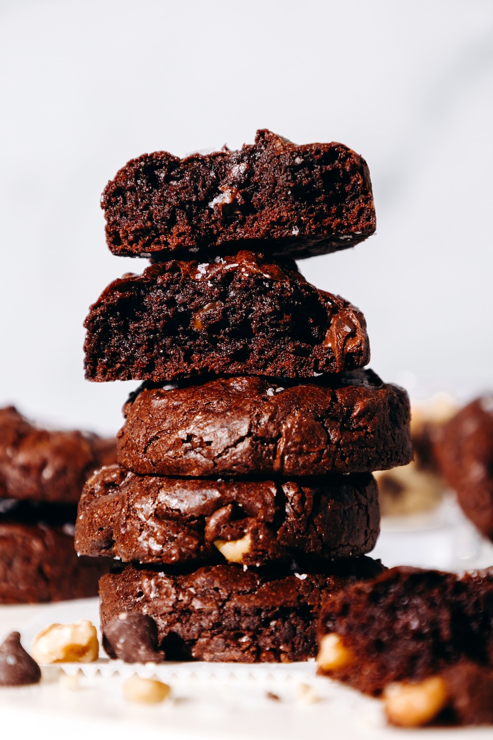 Chewy Chocolate Brownie Cookies Chewy Chocolate Brownie Cookies (vegan + gluten-free)