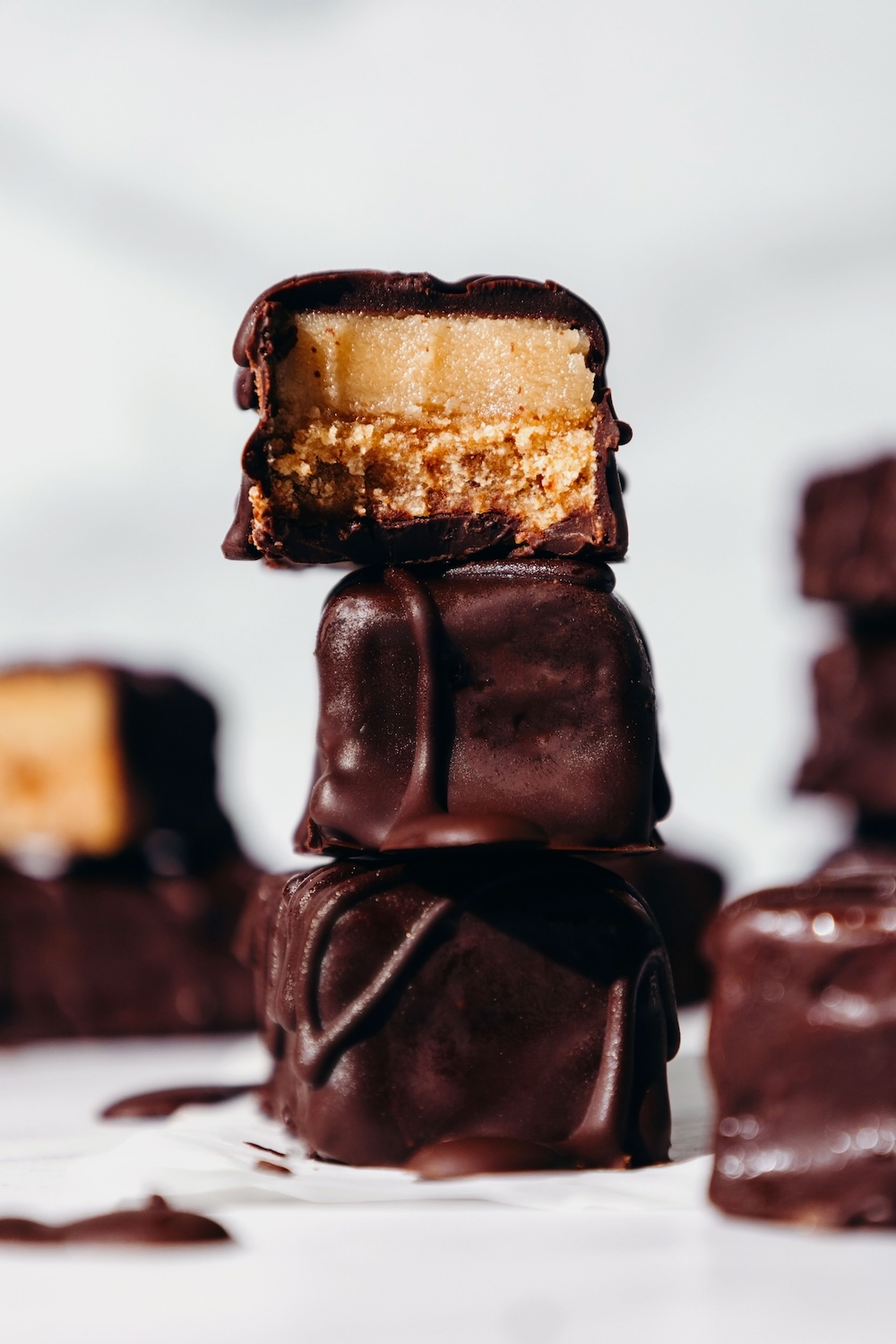 Homemade Milky Way Bars (dairy-free)