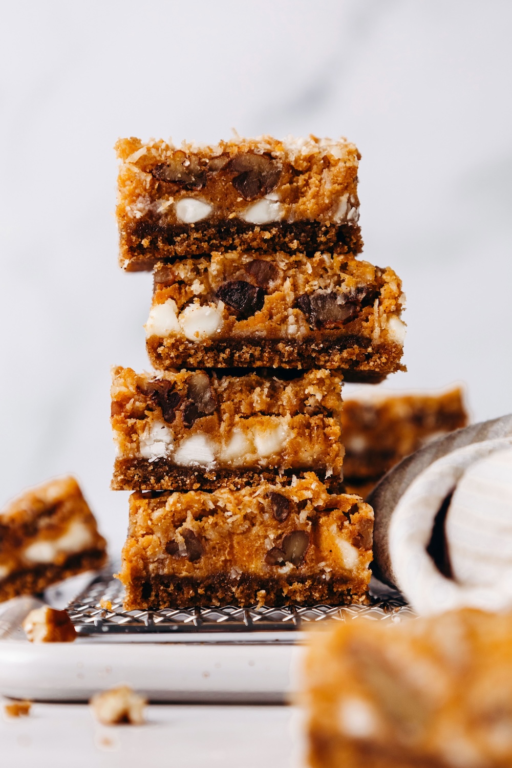 Pumpkin Magic Bars (dairy-free)
