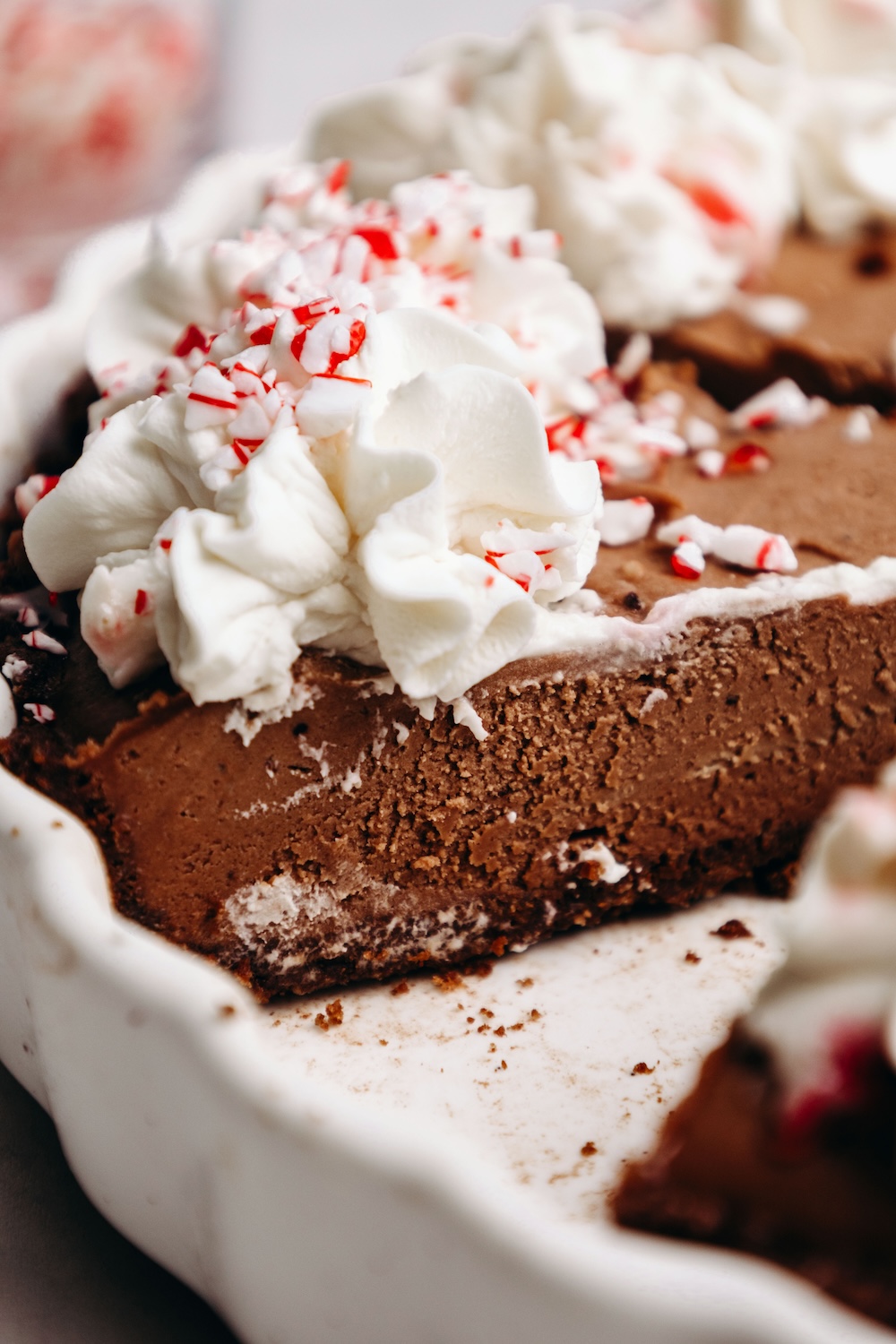 Chocolate Peppermint Pie (dairy-free + gluten-free)